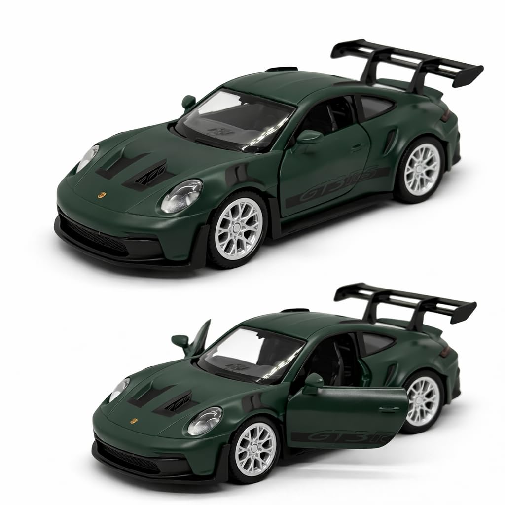 Carrinho de ferro Miniatura Porsche 911 GT3 RS, Rmz City, 12,CM